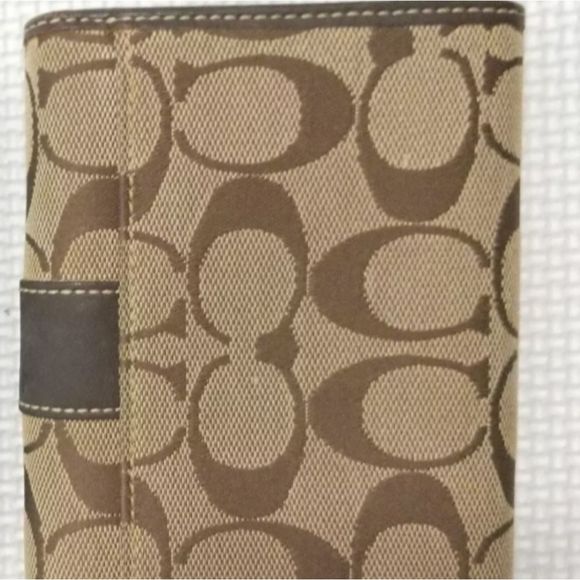 Coach Monogram Bifold Wallet - Picture 2 of 8